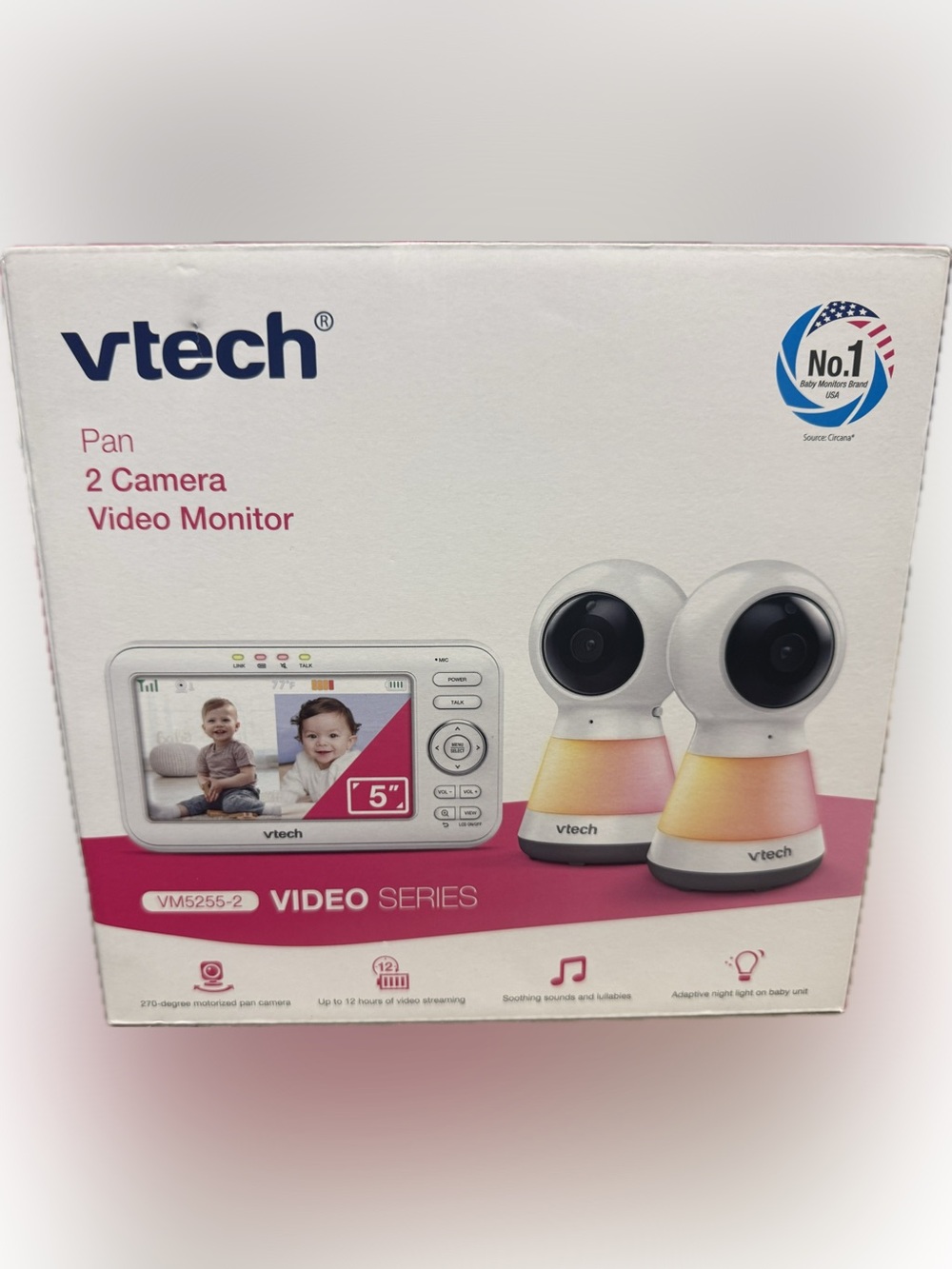 Vtech Pan 2-Camera Video Monitor | Brand New Never Opened